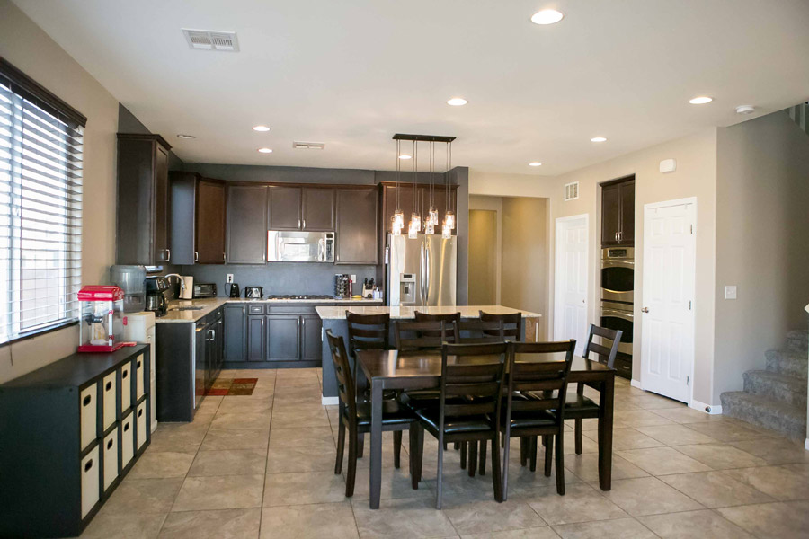 Kitchen and Dining Room of Vegas Landing crashpad